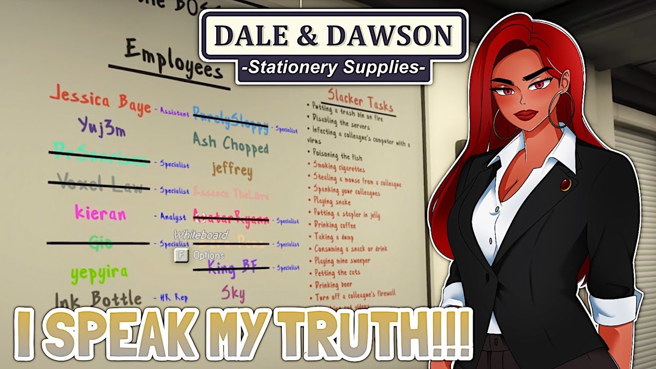 ELLA'S OFFICE... I SPEAK MY TRUTH! ( I CANNOT BELIEVE I DID THAT )