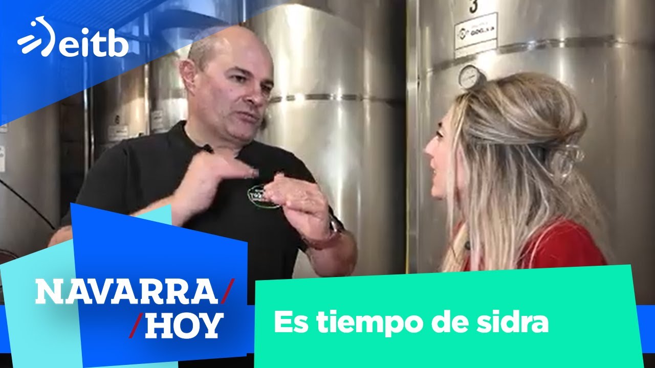 NAVARRA HOY: Es tiempo de sidra #navarra #sidra #lekunberri #txotx