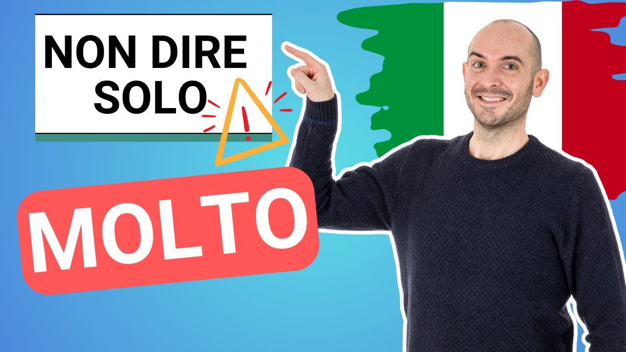 8 modi naturali per dire MOLTO in italiano | Impara l'italiano con Francesco