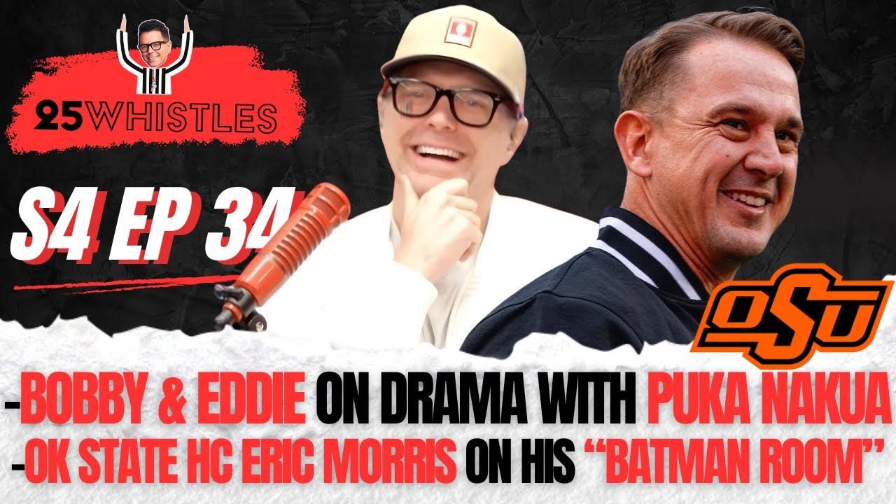 Bobby & Eddie on Drama with Puka Nacua, Oklahoma State Coach Eric Morris on his 