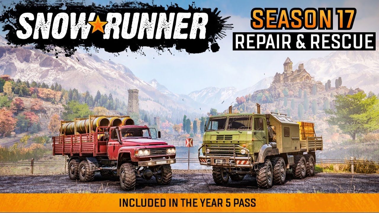 SEASON 17 Repair and Rescue SIMULATOR OF ROAD ABSURDITY 🛑 #snowrunner #roadcraft #mudrunner