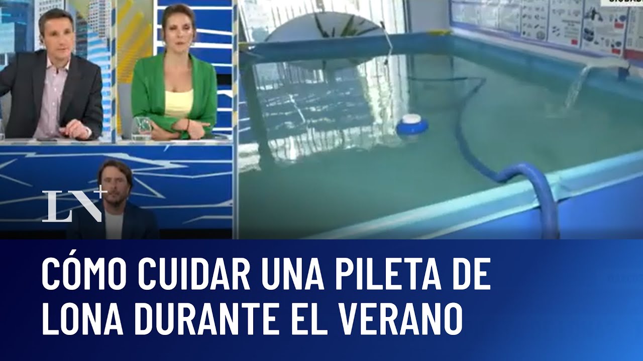 ¿Cuánto cuesta armar y cómo se cuida una pileta de lona?