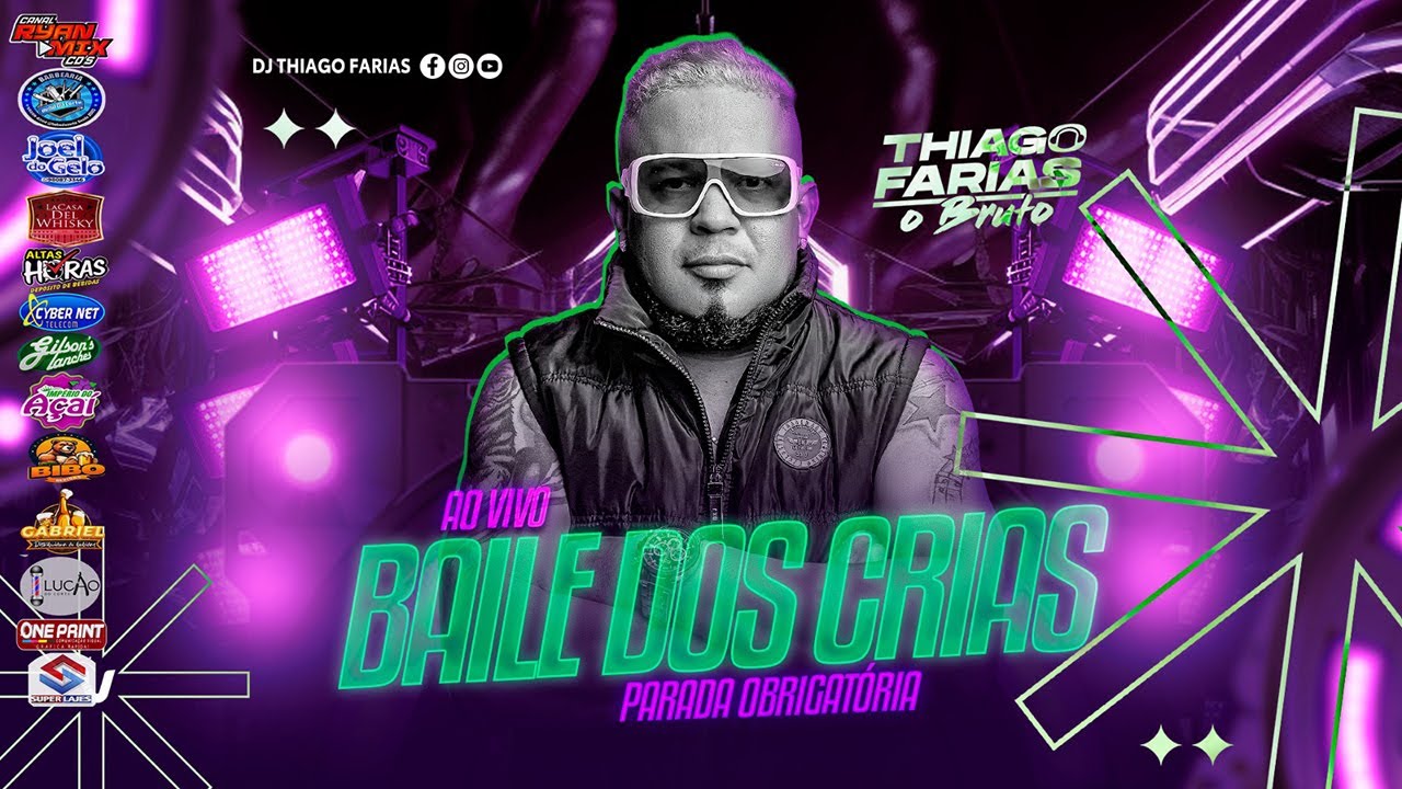 DJ THIAGO FARIAS AO VIVO - BAILE DOS CRIAS NO PARADA OBRIGATORIA (08-11-2025)