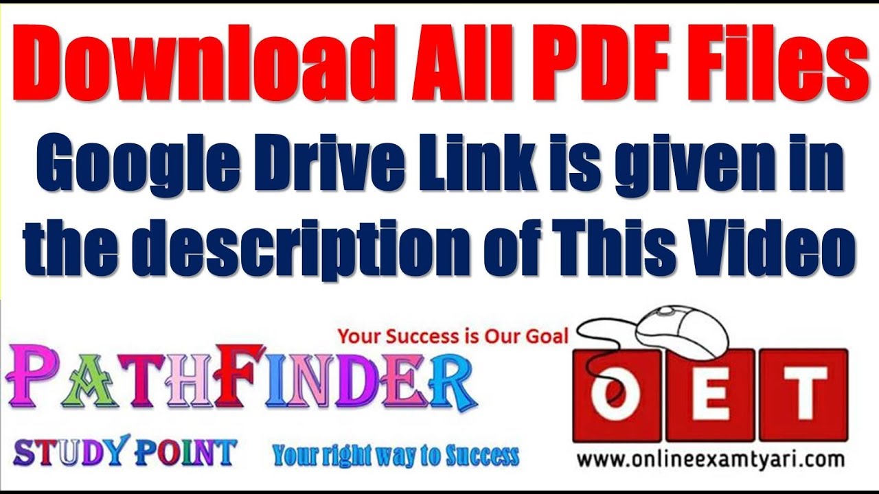 All PDF File Download link || Download all notes of Pathfinder Study Point
