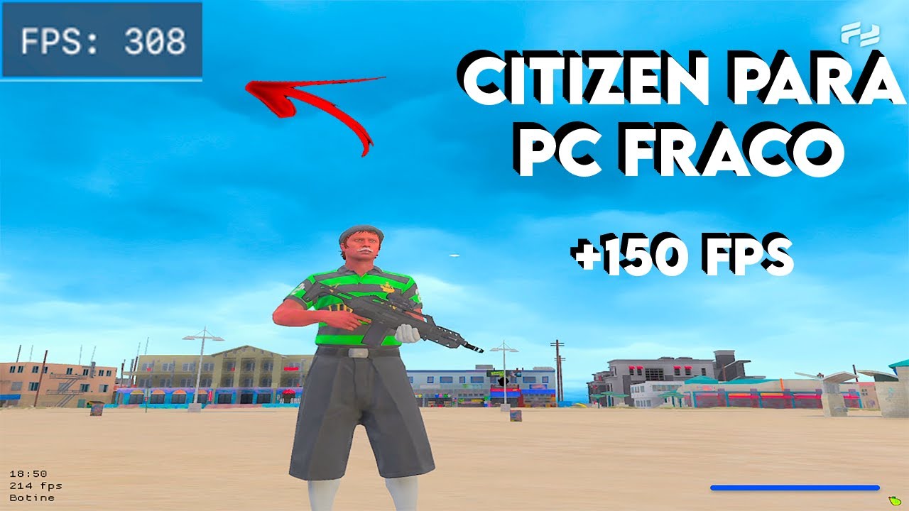 SEM DÚVIDAS MELHOR CITIZEN PARA PC FRACO DE TODAS!!! CITIZEN CLEAN PARA PC FRACO 4 Gb de RAM 🚀❤️