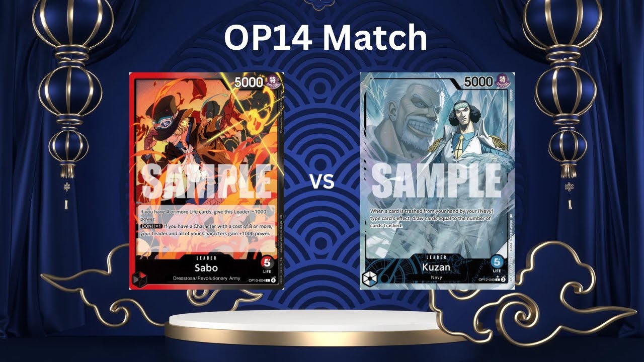 OP14 Match RB Sabo vs U Kuzan 