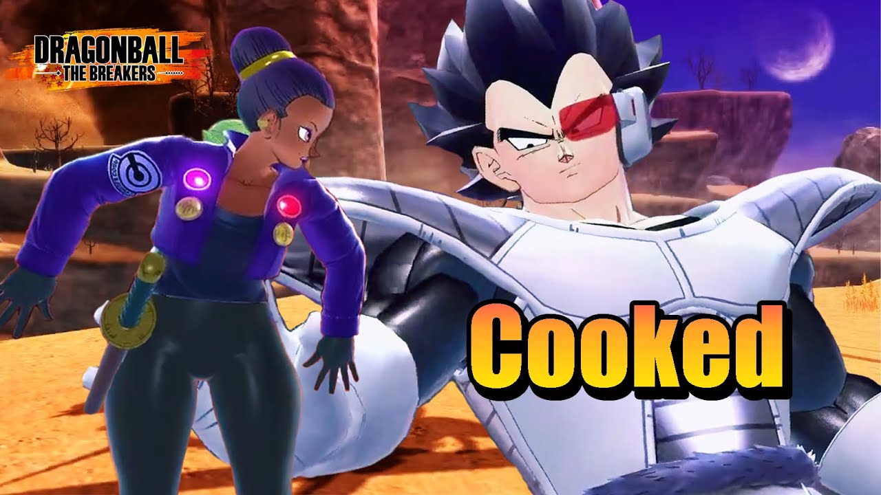 Near Death Experience Against Terrifying Silver Vegeta  - Dragon Ball: The Breakers Season 2