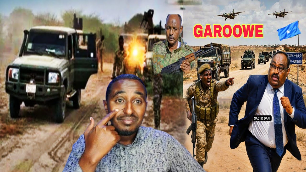 Dawo garoowe ciidamo uu wato taliye jamcaale oo gudaha u galay saciid dani oo..