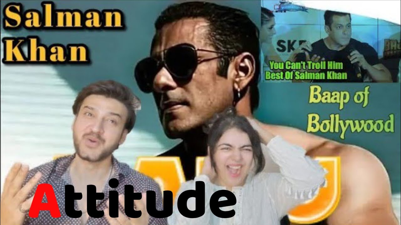 Salman Khan Full Attitude Videos 😈🔥| Pakistani Reaction on Salman Khan Angry Moments😠
