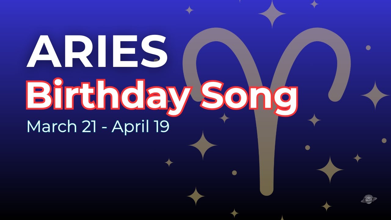 Aries Birthday Song ♈️ 🎂 | Happy Birthday Zodiac Sign Music | آهنگ تولد فروردین ماه