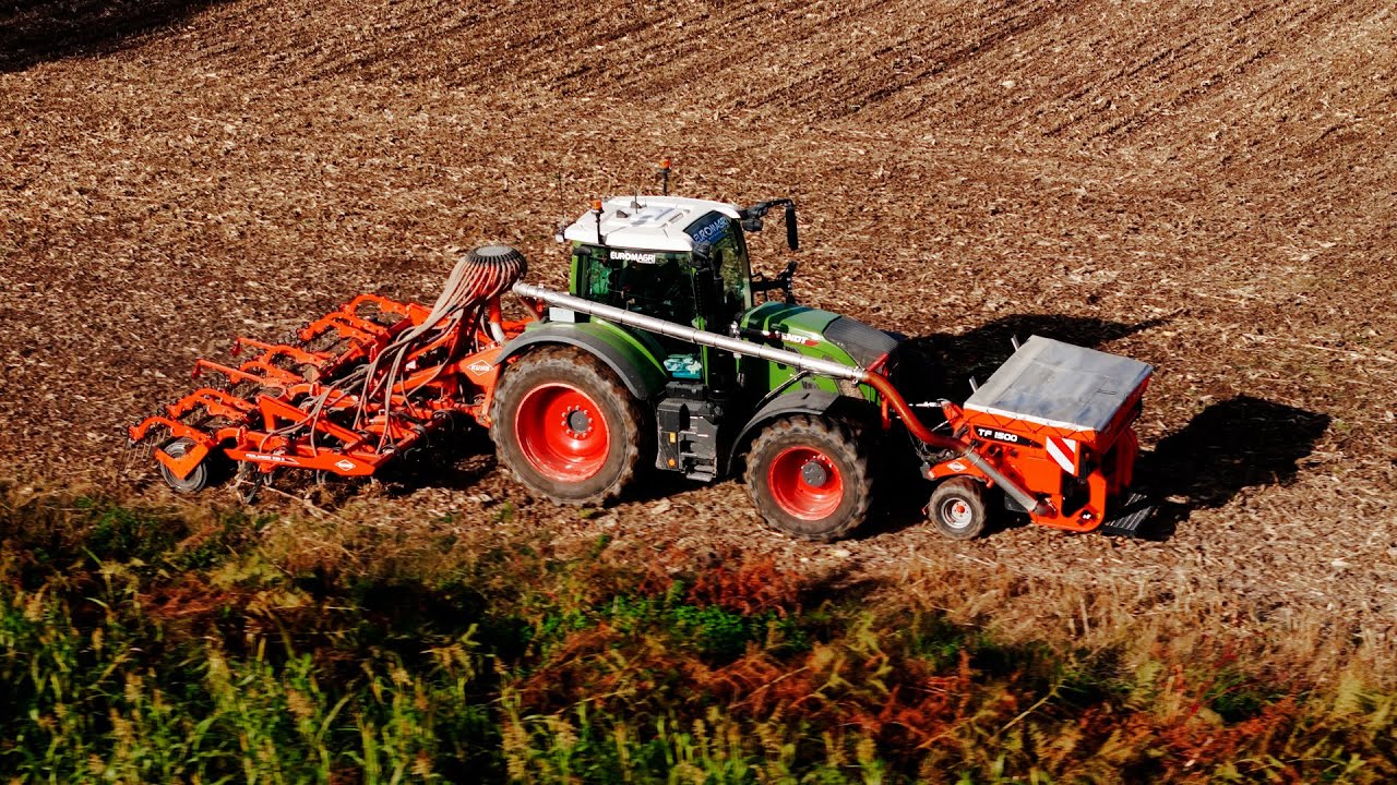 🇫🇷 Semis de COUVERT VEGETAL 2024 avec un SEMOIR ATYPIQUE ! 🌾