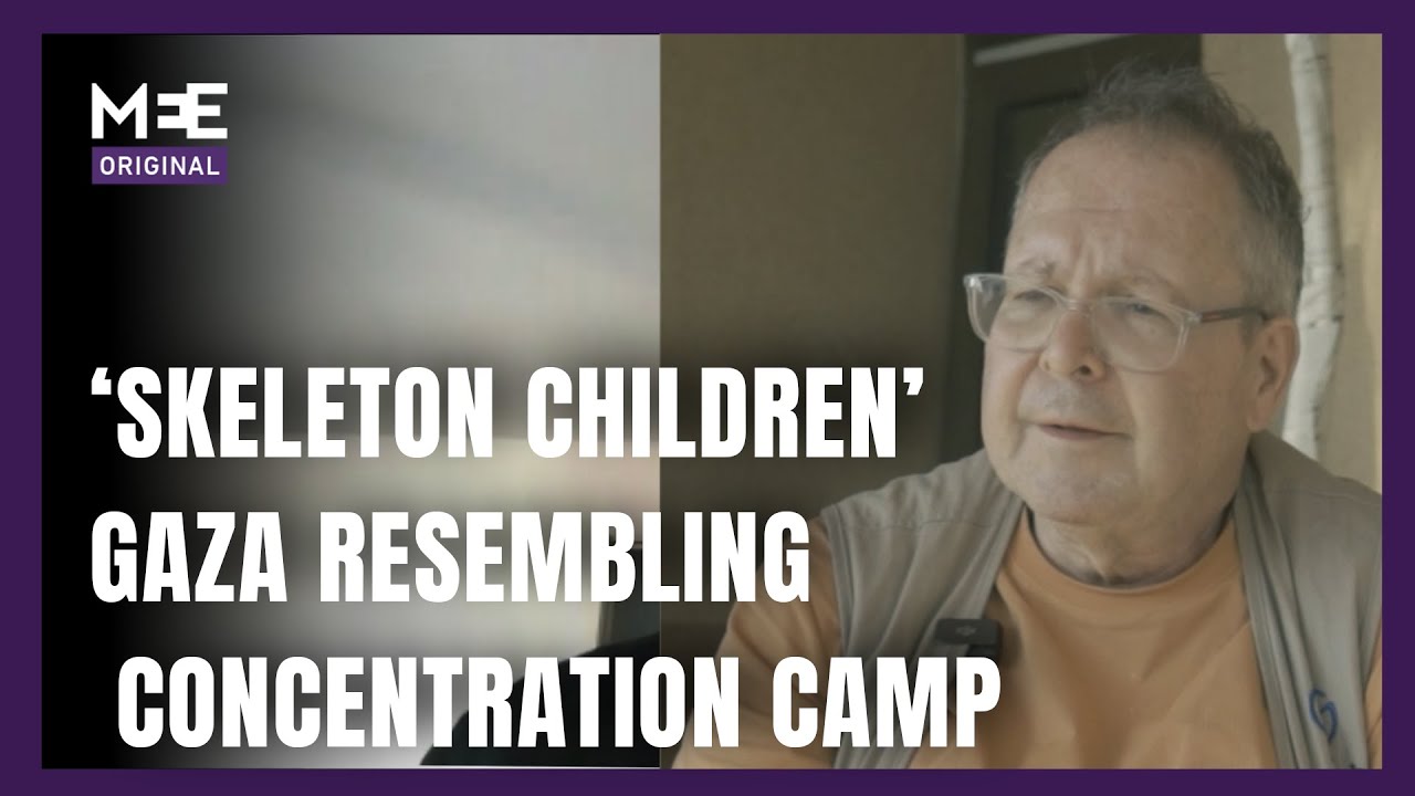 US doctor in Gaza warns of starvation crisis resembling concentration camps