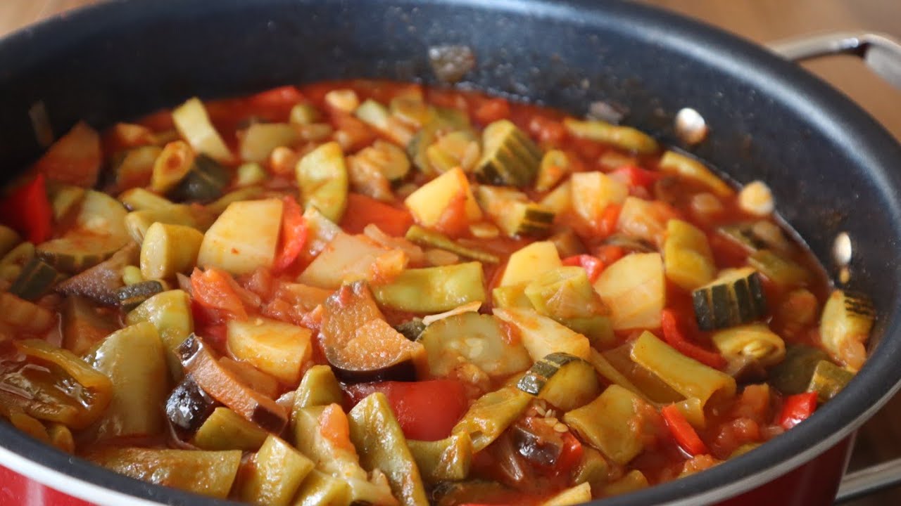 En Ekonomik En Kolay Yaz Yemeği 🛎 T&uuml;rl&uuml; Yemeği Tarifi🛎 Nasıl Yapılır? 💯