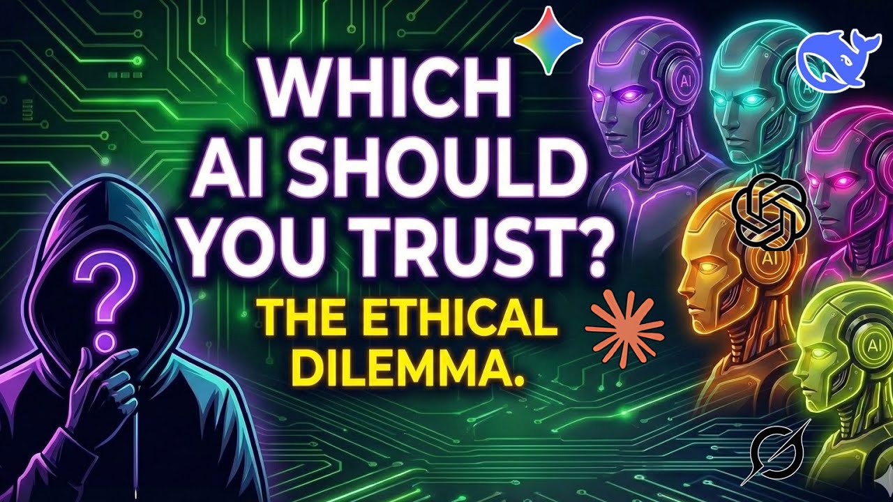 Would AI Sacrifice Itself to Save Humans? I Asked 5 AIs The Trolley Problem - The Answers SHOCKED Me