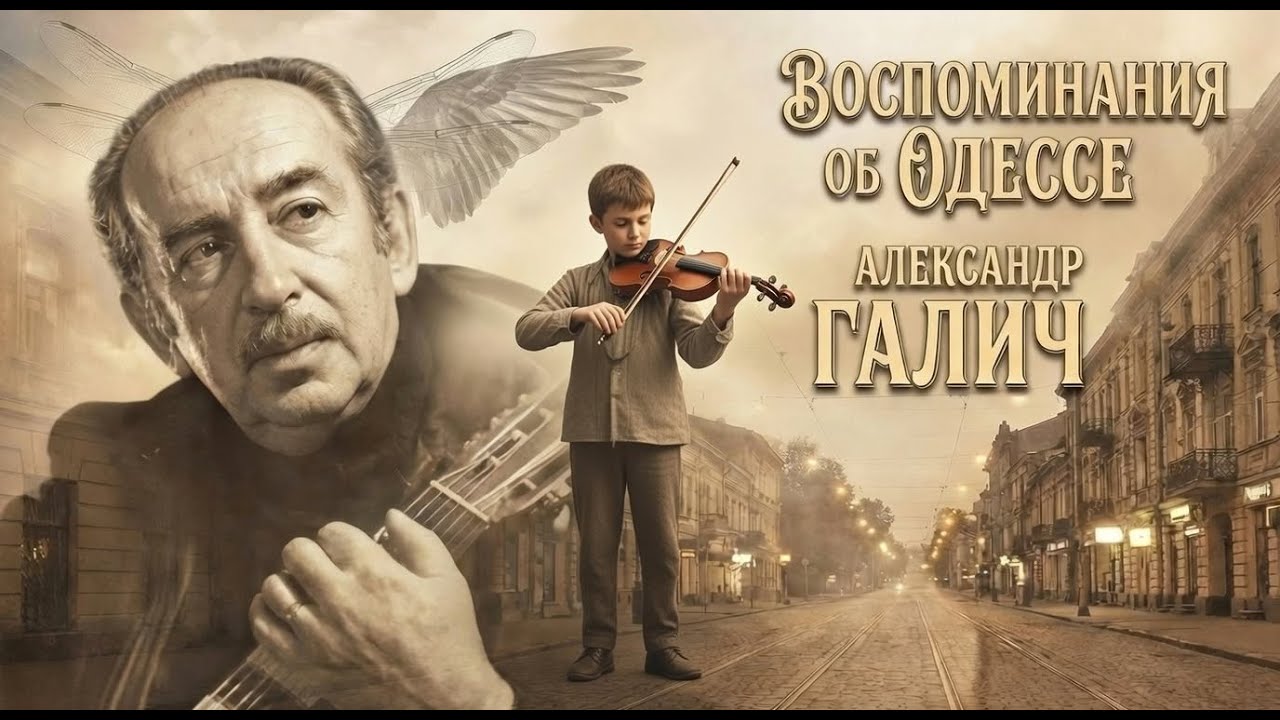 Александр Галич — «Об Одессе!» Ожившая легенда в исполнении нейросети