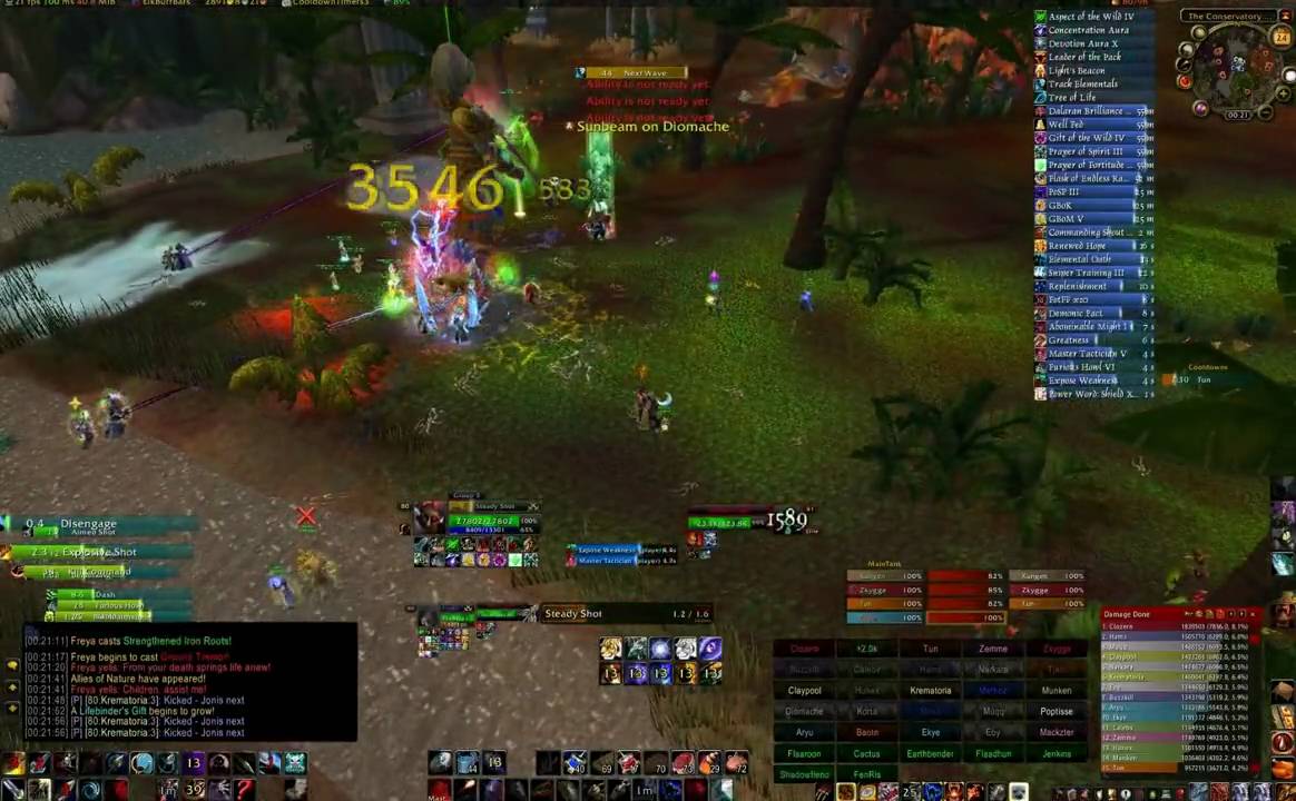 Ensidia Vs. Freya Hardmode