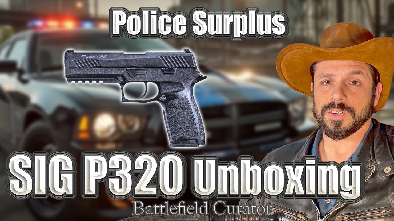 Распаковка полицейского пистолета SIG P320! Будет ли он стрелять сам?