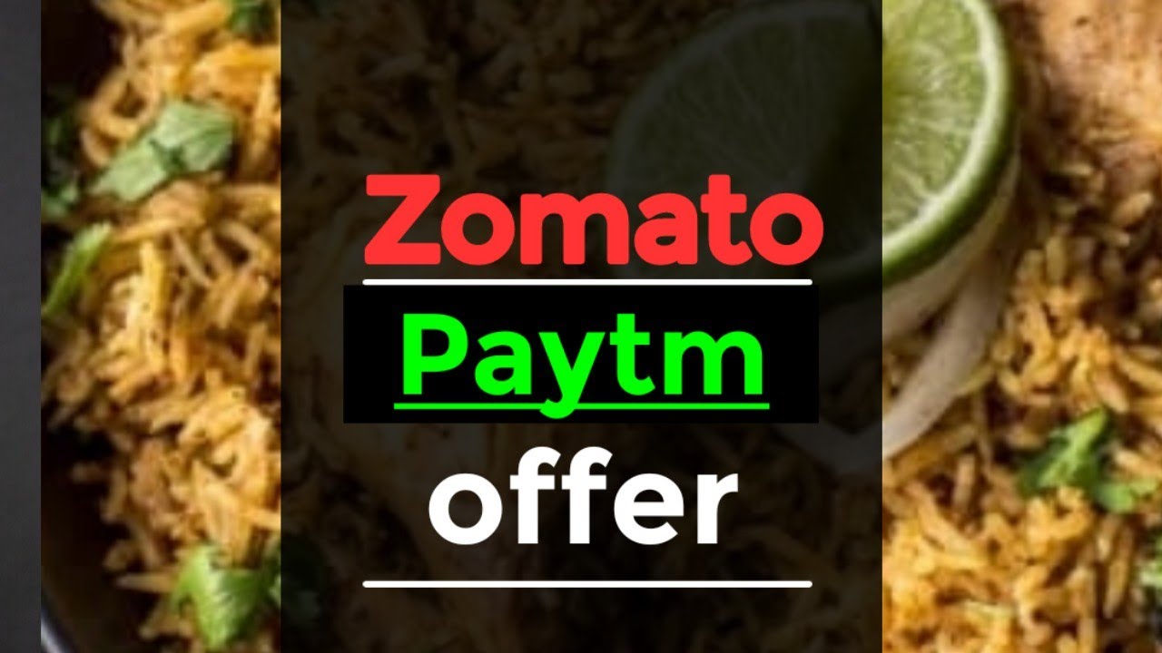 Zomato Paytm offer | Zomato offer today  | Zomato | zomato new offer | Techwarish