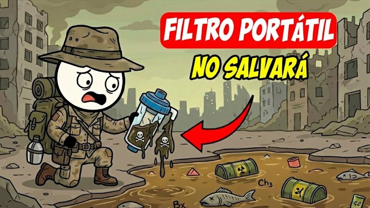 Tu Filtro de Viaje Te Va a Matar (La Física de Ingerir Virus y Bacterias)