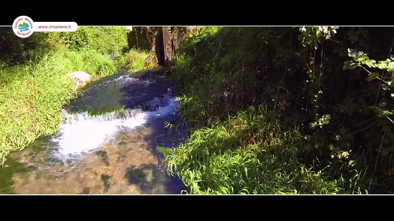 Valle dell'Aniene - Il Percorso del Fiume Aniene