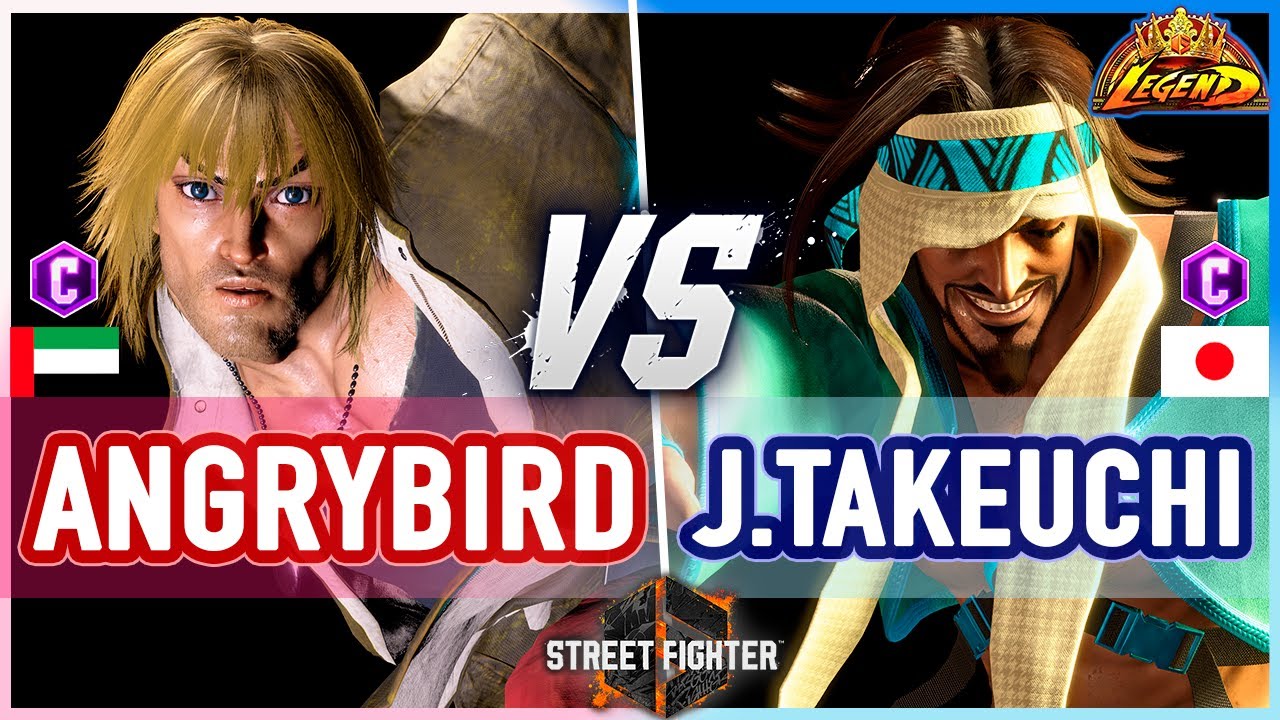 SF6 🔥 Angrybird (Ken) vs John Takeuchi (Rashid) 🔥 Street Fighter 6