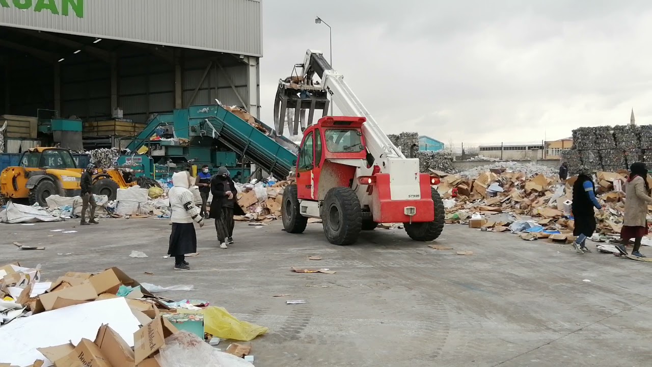 Mst St 9.35 Telehandler-Geri Dönüşüm-Hurda-Kağıt-