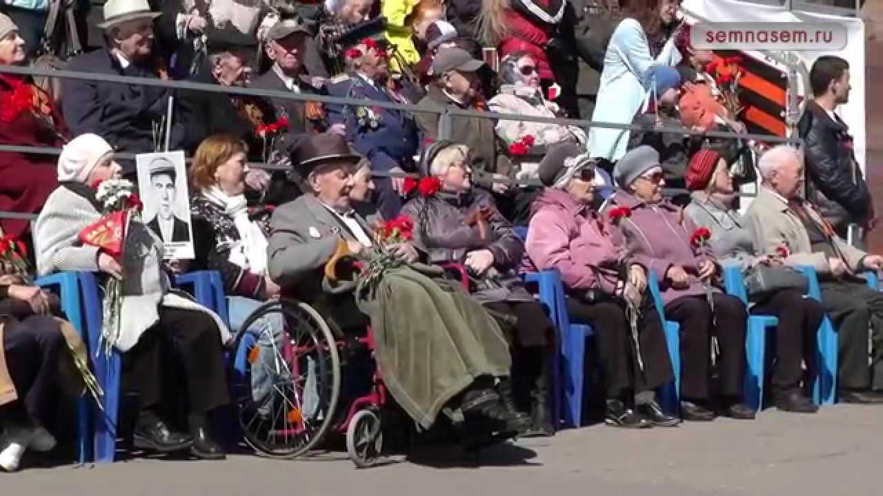 Парад Победы в Кирове 9 мая