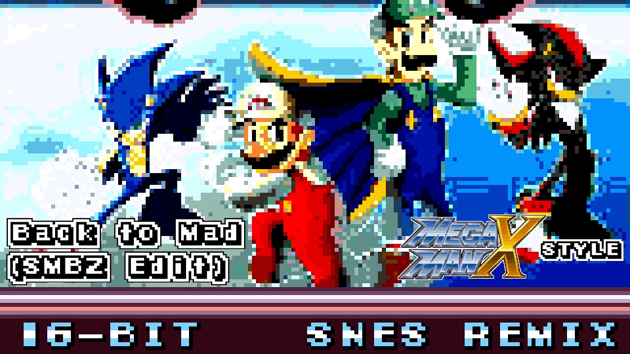 [16-Bit;SNES]Back to Mad - Super Mario Bros Z (MMX Style | COMMISSION)