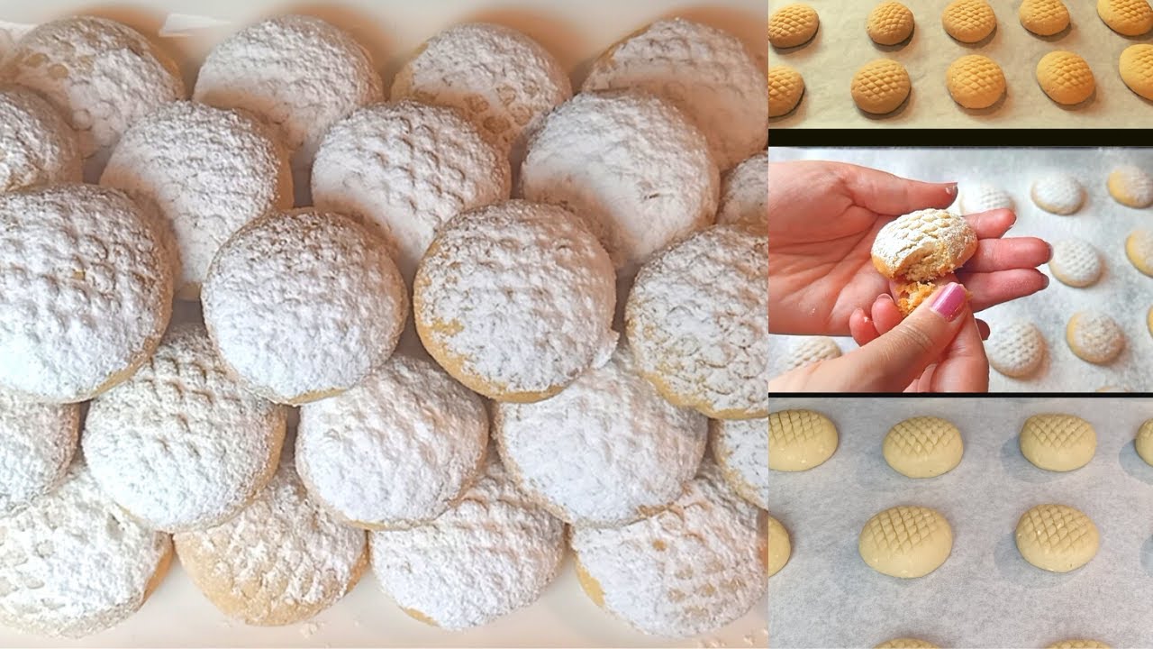 كحك العيد الناعم ! مقادير مظبوطة وطريقة سهلة