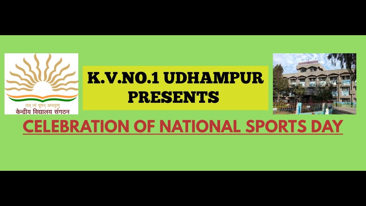 Celebration of National Sports Day!