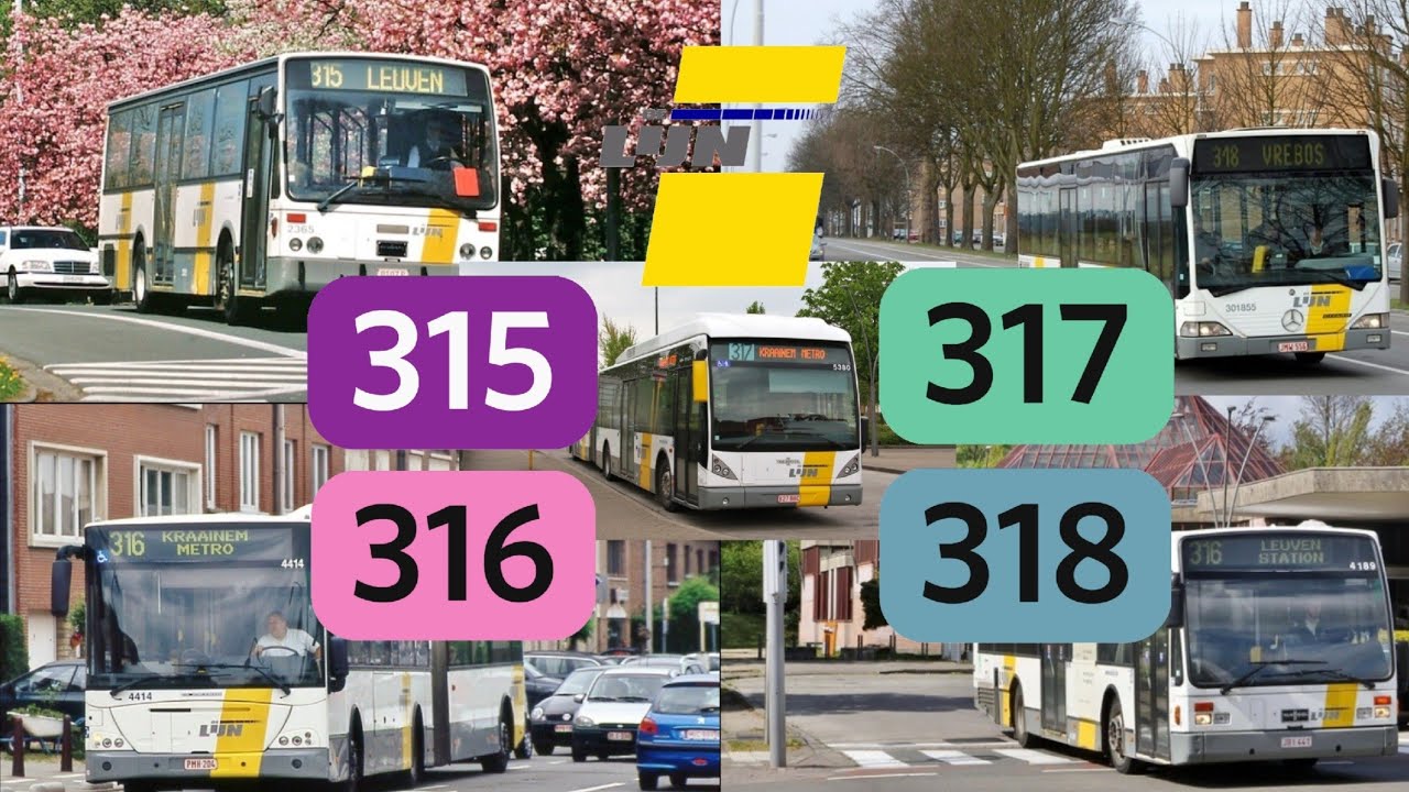 LIGNE : Bus 315/316/317/318 De Delijn