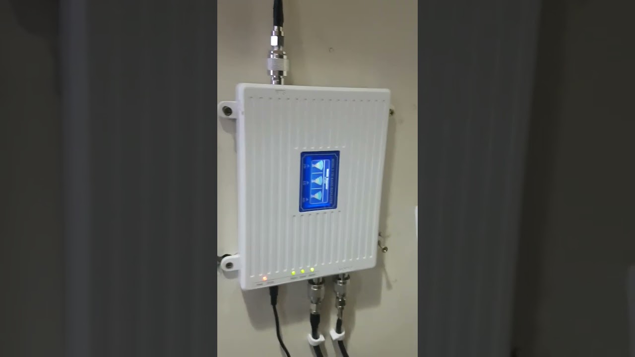Pro Tri Band Mobile Signal Repeater for 2G 3G 4G LTE Calls and Internet Data &ndash; 3800m&sup2;