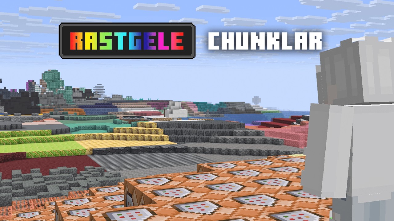 Minecraft ama RASTGELE CHUNKLAR VAR!