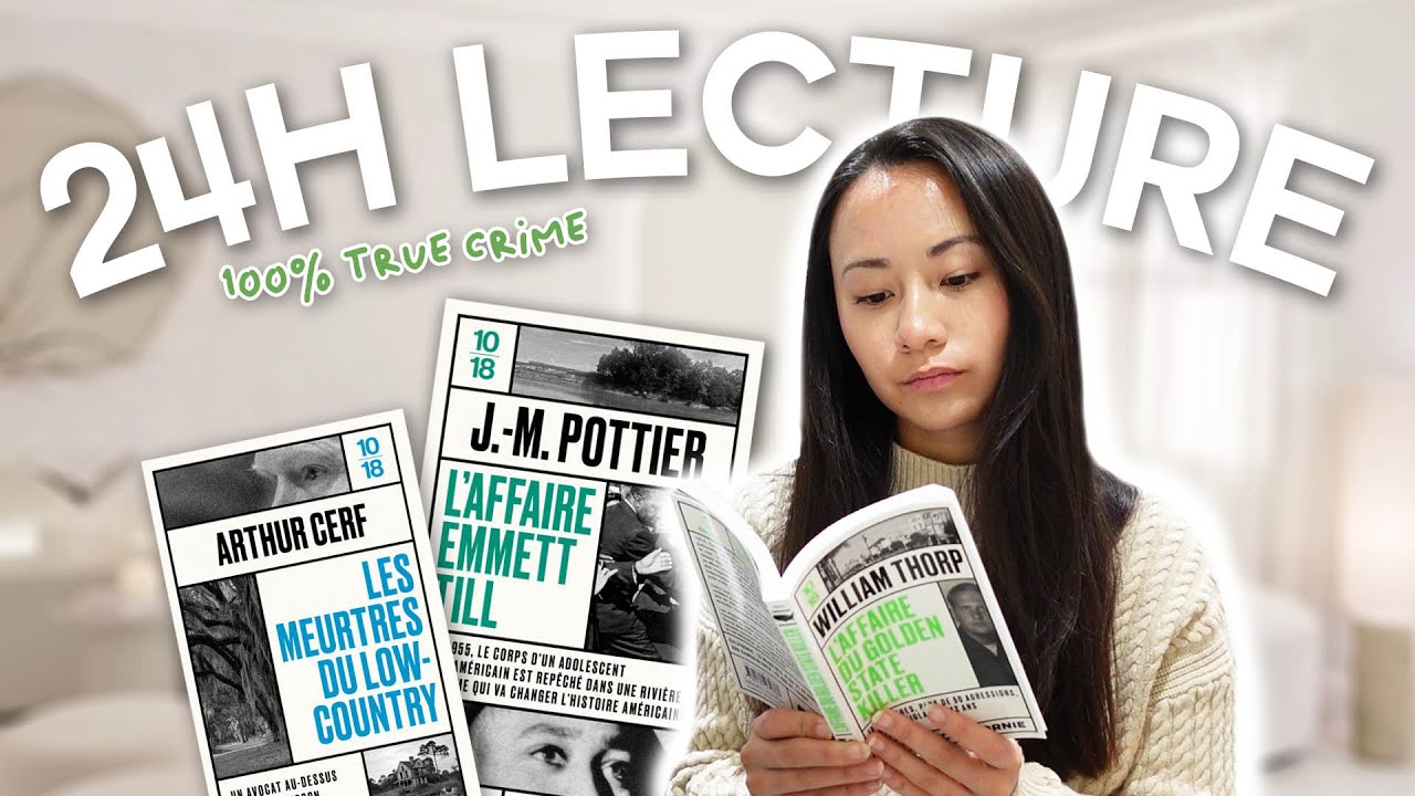 24H de lecture : 100% true crime ! 🩸📖