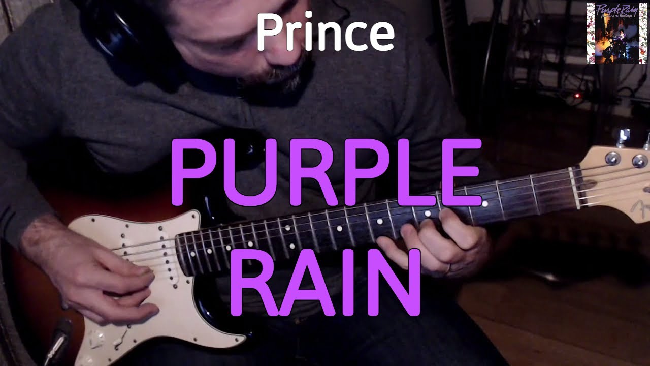 Prince - Purple Rain (Guitar Cover by Luca Pilia)