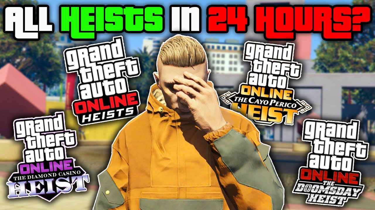 Can I Complete Every HEIST As A Level 1 In 24 Hours in GTA Online?
