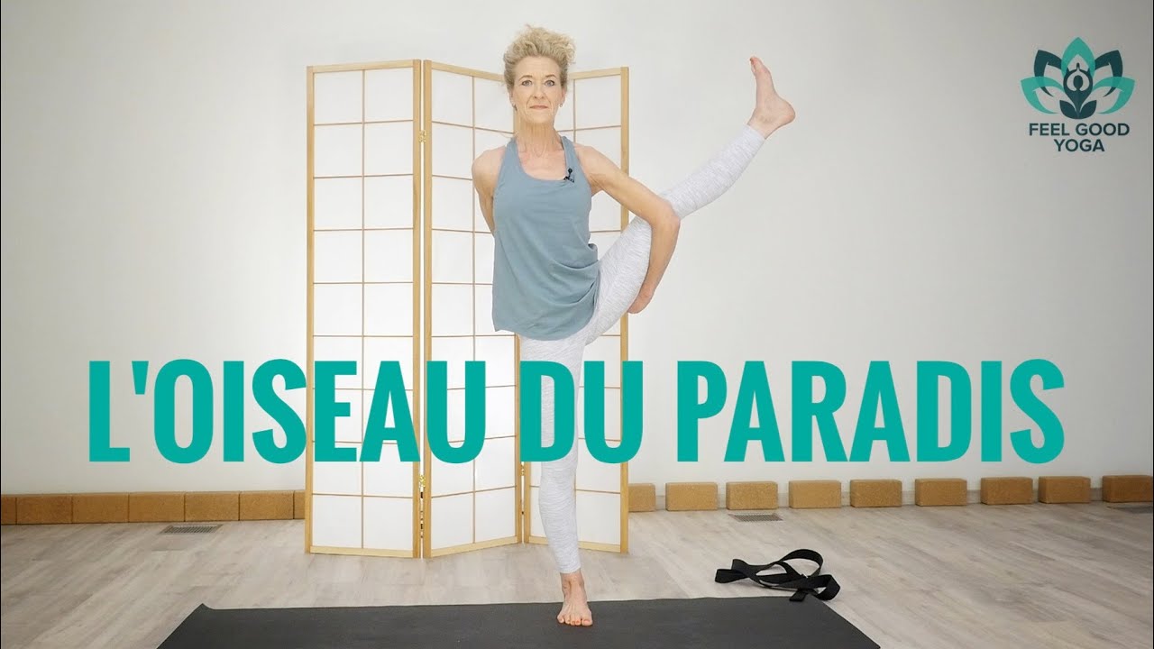 Cours de yoga - Réussir la posture de l'oiseau du paradis (Svarga Dvidasana)