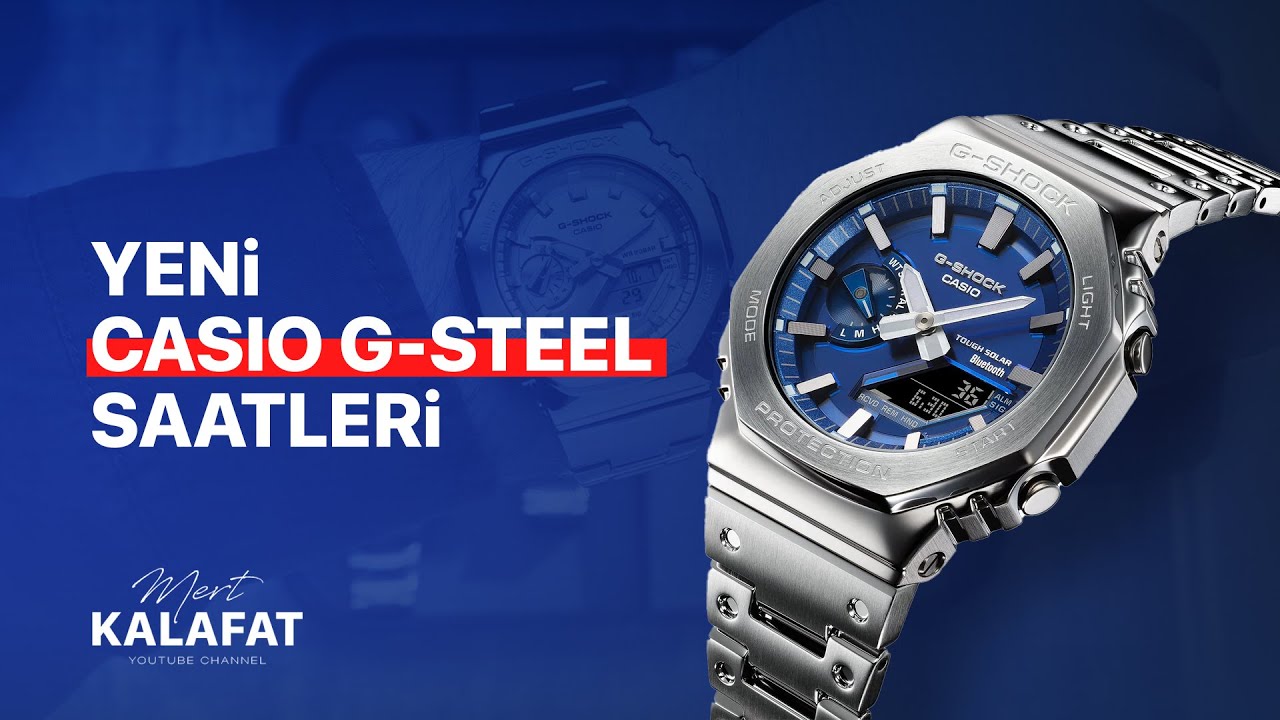 En Yeni En Renkli Metalik Casio G Shock Saatleri - Mert Kalafat