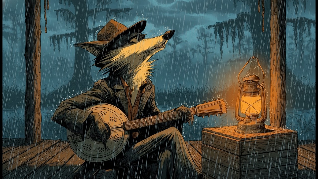 DEEP Mississippi Delta Blues &mdash; Old Wood, Slow Grooves & Night Air