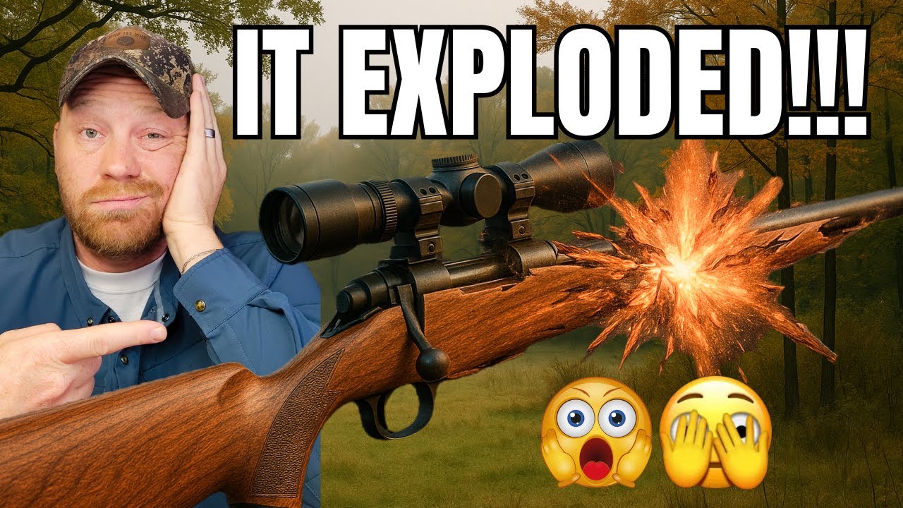 This Gun BLEW UP in My Face – I’m Lucky to Be Alive [Caught on Camera]