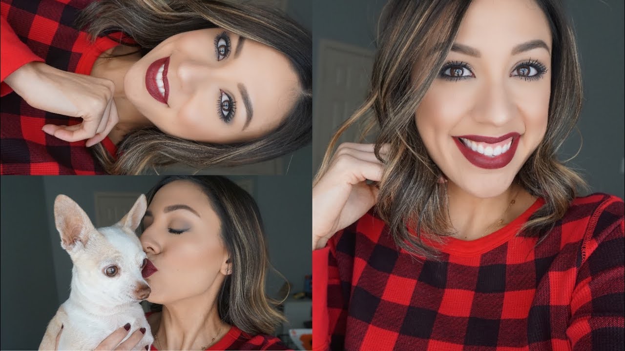 Easy Holiday Makeup | Using all drugstore products!