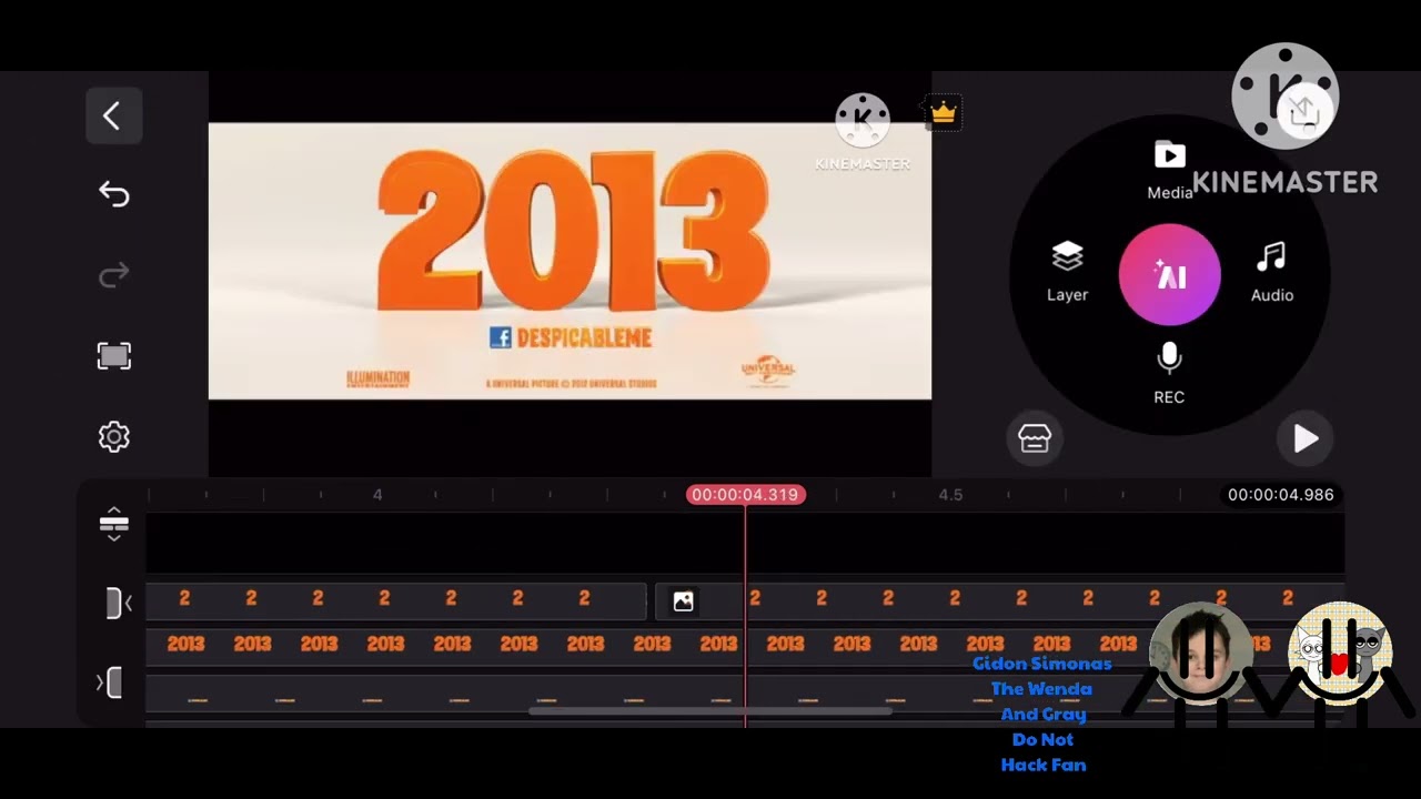 Despicable Me 2 Logo Remake Speedrun Be Like @WAGDHN2026