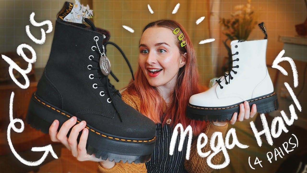 MASSIVE DR MARTENS UNBOXING $1000+ ... for free!