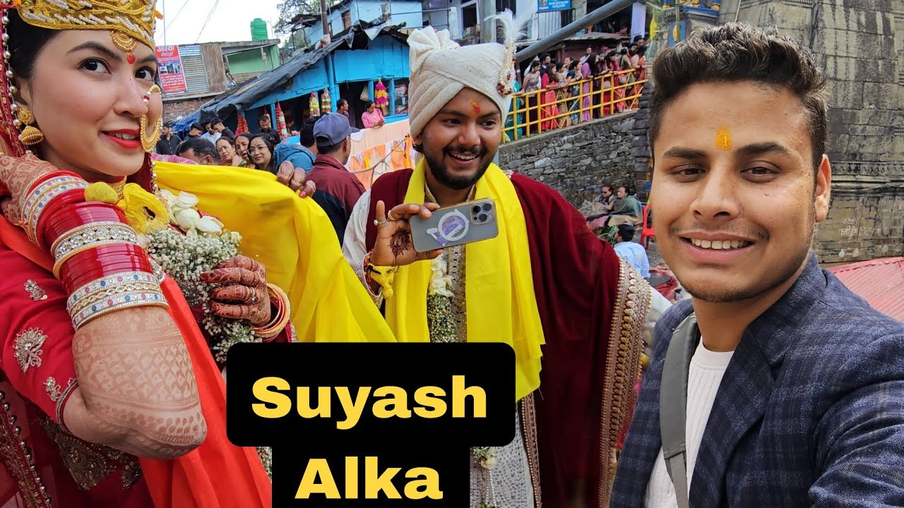 त्रियुगीनारायण मंदिर में कुछ इस तरीके से होती है शादी | @SuyashAswal wedding video | RTK Vlogs