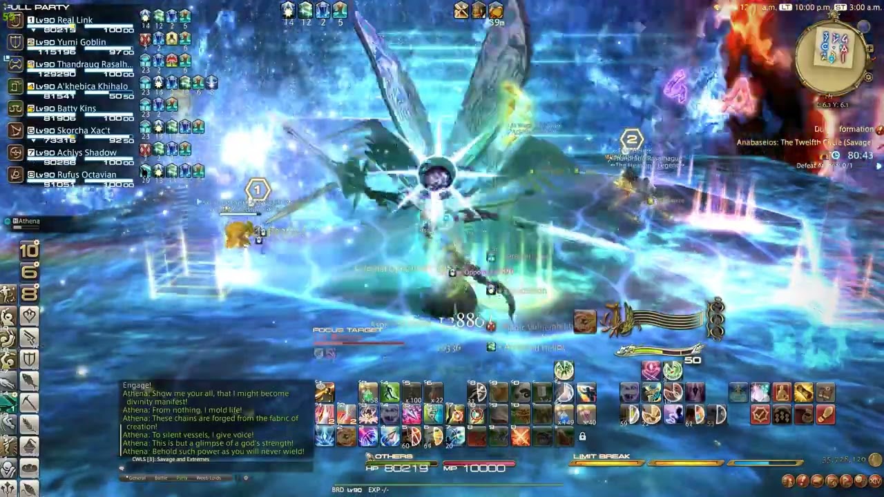 FFXIV Endwalker - P12S Part 1 Clean Limit Cut - 11-21-23