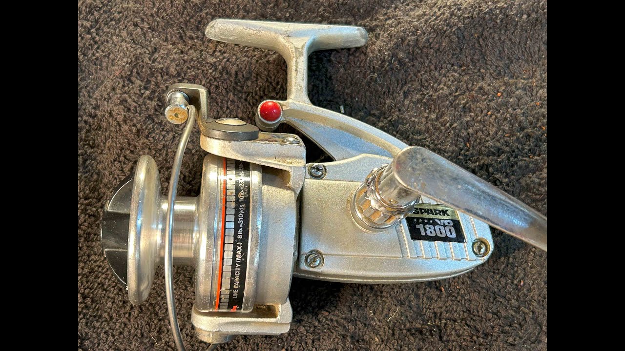 Olympic Spark VO 1800 -- Service and Lubrication -- Young Martin's Reels