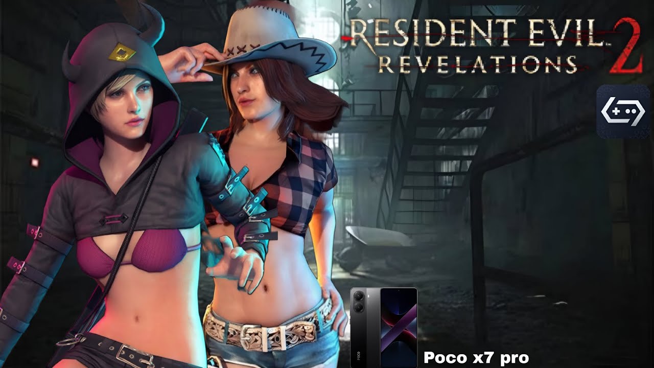 Resident evil revelations 2 (Poco x7 pro - Gamehub 4.1.5) 