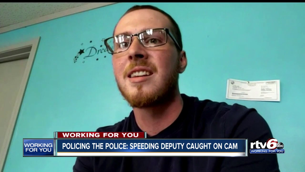 Policing the police: Speeding deputy caught on cam