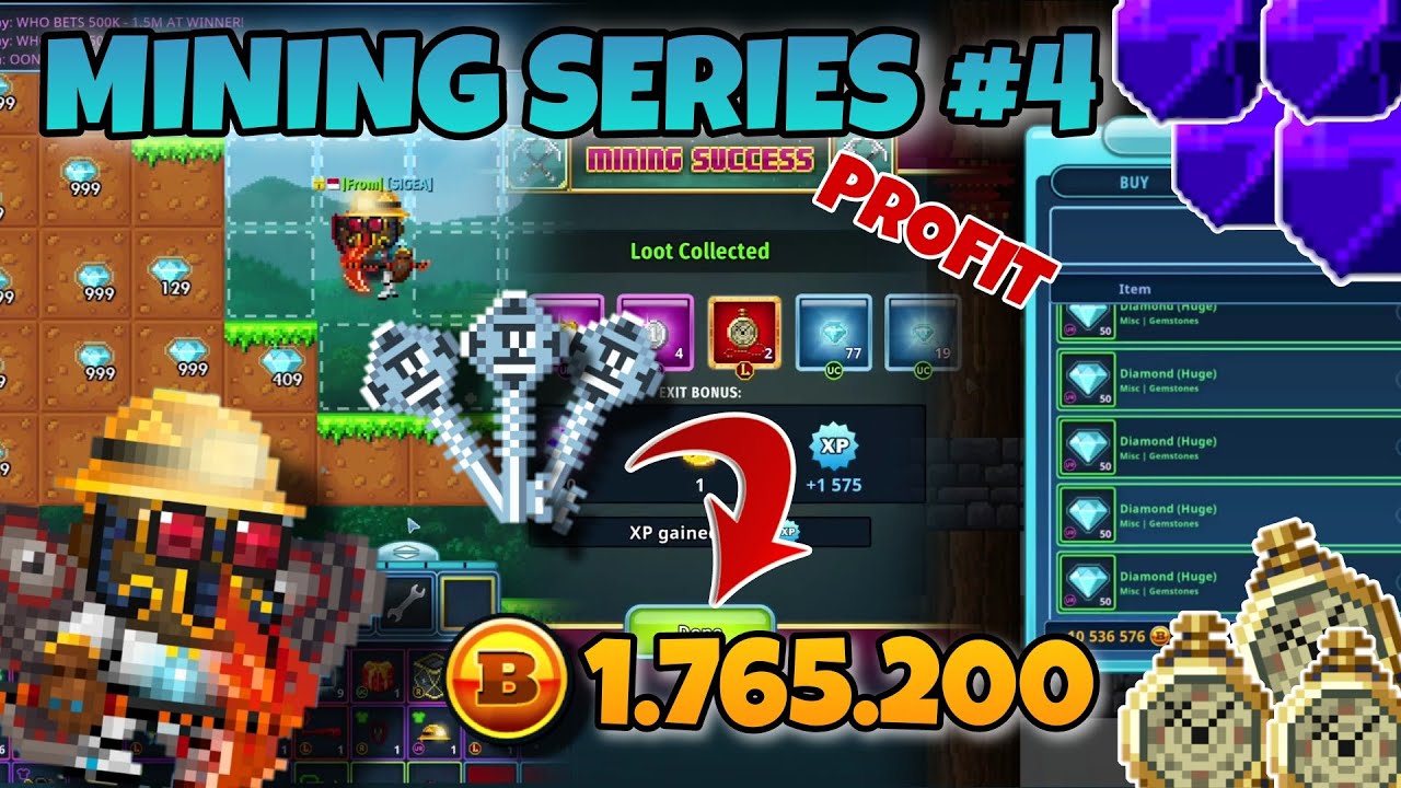 CRAZY PROFIT FROM PLATINUM MINE KEYS | MINING SERIES #4 | Pixel Worlds