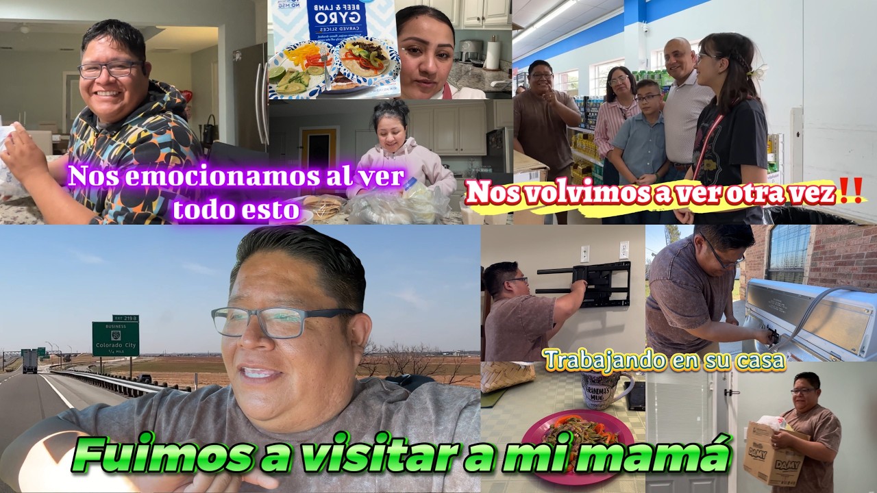Visitamos a mi mamá🏡porque no sale en los videos‼️+Fue un encuentro inesperado.